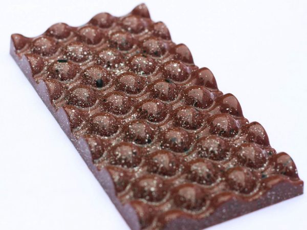 40% Ghana Milk Chocolate and Mint Bar