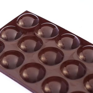 Dark Chocolate and Hazelnut Button Bar