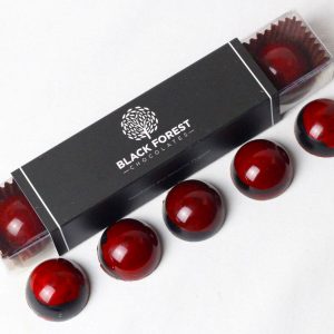 Hand made raspberry and balsamic Chocolate Bonbons