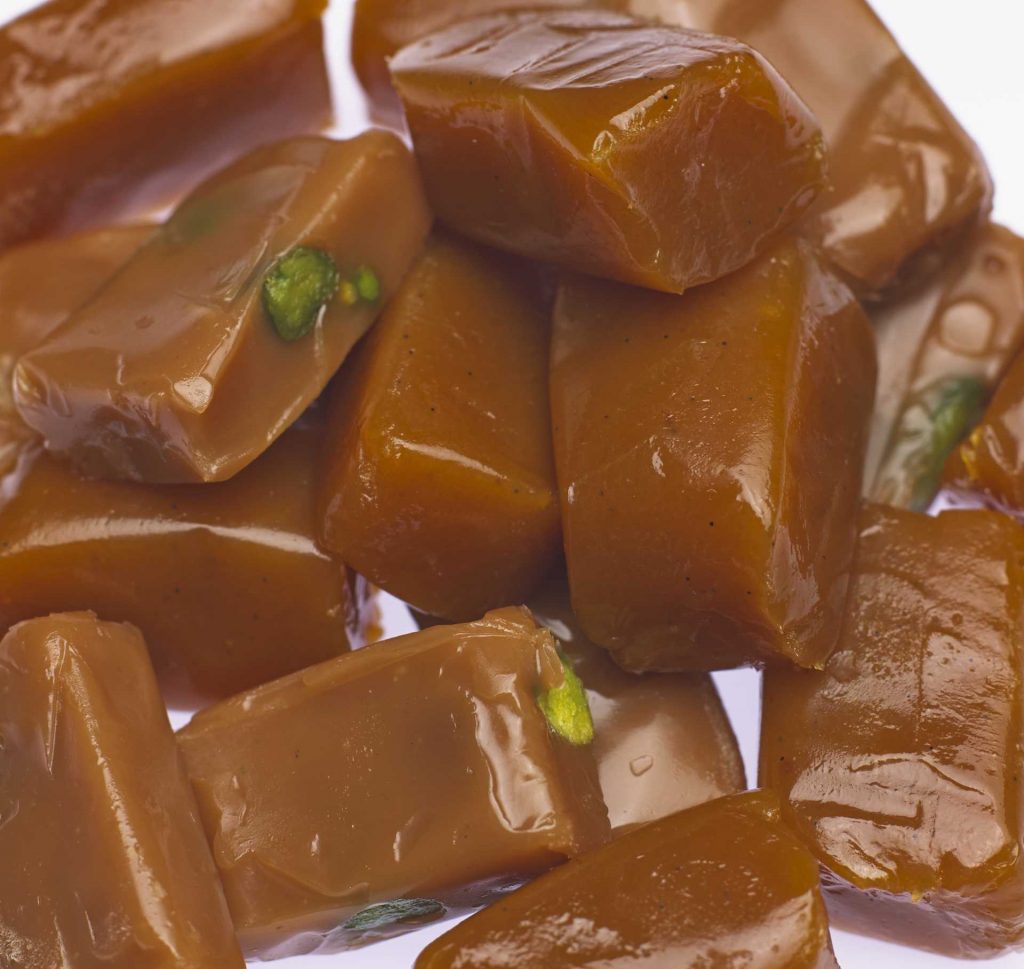 Chocolate Caramels with Vanilla Sea Salt