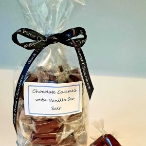 Chocolate Caramels with Vanilla Sea Salt