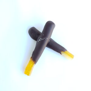 dark chocolate orangettes perfect for sharing or great for a luxury chocolate gift