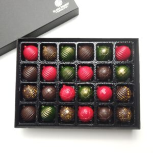 24 Chocolate Baubles